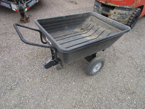 lot 173 image: Lawn & Garden CartTrailer 33x43x12 Composite Box