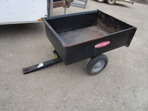 lot 178 image: Steel Lawn & Garden Trailer 33x43x12 Box