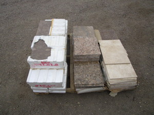 lot 182 image: Misc Ceramic Floor Tiles
