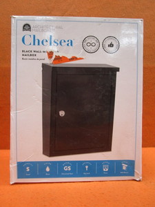 lot 215 image: Locking Wall Mount Mailbox
