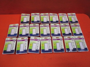 lot 237 image: (20) Dimmer Switches for LED, CFL, Incandescent, Halogen Bulbs