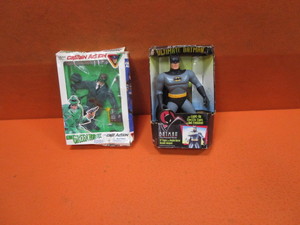 lot 272 image: Vintage Batman & The Green Hornet Figures