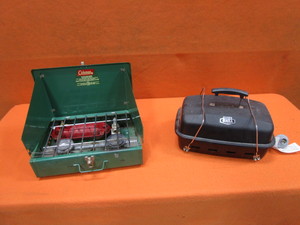 lot 302 image: Propane Grill & Coleman Camp Stove