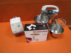 lot 339 image: Stand Mixer & Ice Crusher