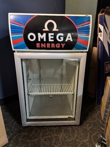 Omega Energy Drink Mini Fridge