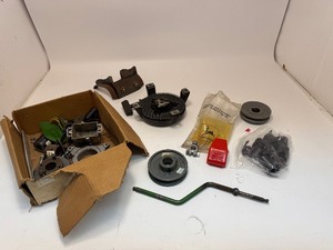 lot 46 image: John Deere Mower Parts