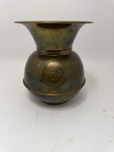 lot 54 image: Havana 5c Cigars Brass Spittoon