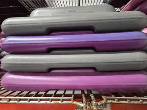 lot 12 image: Lot of 4 The Step Original Health Club Aerobic Step Riser.
