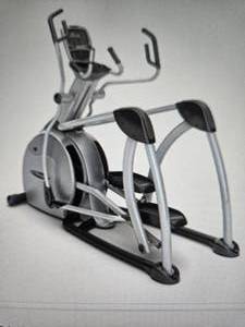 lot 7 image: Vision Fitness S7200HRT Commercial Elliptical Machine (Like New)