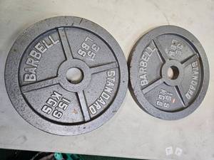 lot 25 image: A Pair of 35LB 2 Inch Weight Plates ( Used)