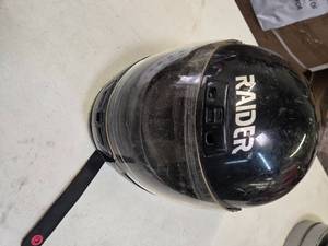 lot 32 image: Raider Motocycle Helmet (Model A-622) Used