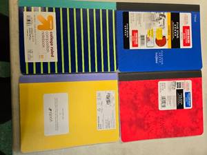 lot 51 image: Four Composition Notebooks