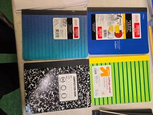 lot 54 image: Four Composition Notebooks