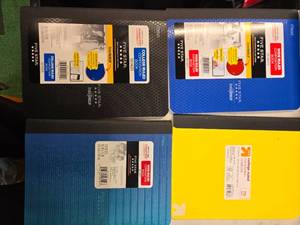 lot 62 image: Four Composition Notebooks