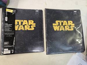 lot 76 image: Two STAR WARS folders