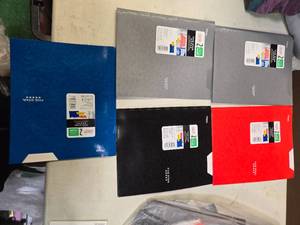 lot 78 image: FIVE COLORFUL FOLDERS