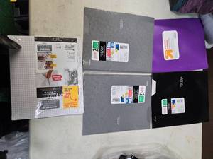 lot 83 image: FIVE COLORFUL FOLDERS