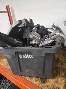lot 101 image: Lots of Wheelchair Footrests (USED) plus Tote