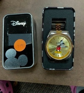 Micky Mouse  Watch  in Tin