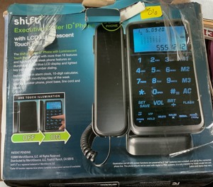 lot 56 image: illuminated phone