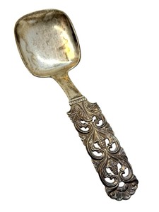 lot 12E image: Vintage Brdrene Lohne 830S Silver Kloster Sauce Ladle or Serving Spoon Norway