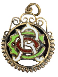 lot 20R image: Antique ORC Order of the Railway Conductors Watch Fob