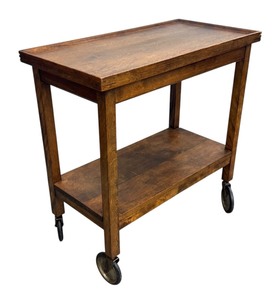 lot 6H image: Antique French Pastry Cart