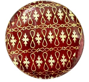 lot 29B image: Antique JG Lady Racine Enamel Brooch