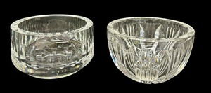 lot 23K image: Crystal Orrefors Bowl & Crystal Kosta Boda Opus Cut Crystal Bowl