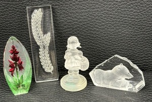 lot 108K image: Pretty Little Figurine and Decor by Mats Jonasson, Goebel and More