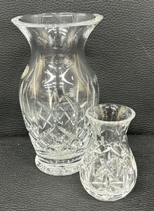 lot 61K image: Two Waterford Crystal Vases