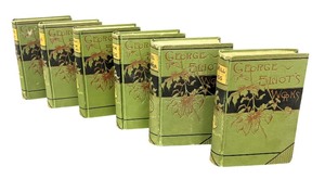 lot 90P image: Vintage George Elliott Works Books including Romola, Adam Bede, The Mill on the Floss and More
