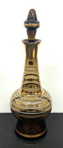 lot 124B image: Vintage Bohemia Crystal Decanter