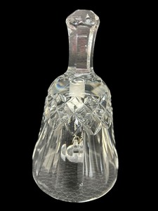 lot 81K image: Waterford Lismore Crystal Bell