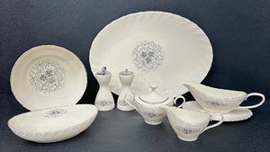 lot 66B image: Vintage Lenox Valera E537 Serving Pieces - Made in the U.S.A.
