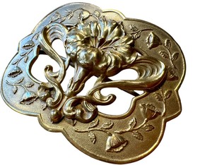 Antique FN & Co Fishel Nessler & Co Art Nouveau Brooch