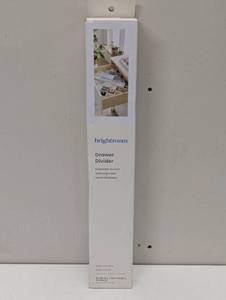 lot 47 image: Honeycomb Drawer Divider Diamond Opening - Brightroom Polypropylene Sock & Clothes Organizer, 14.02 x 18.09, White