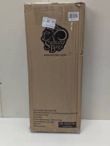 lot 66 image: Storage Bag Red - TreeKeeper Christmas Tree Storage, PVC Material, Wheels