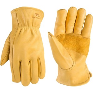 lot 98 image: Wells Lamont Work & Home Heavy Duty Cowhide Gloves
