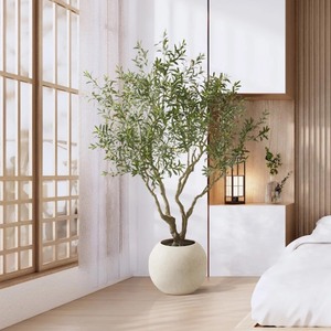 Faux 8' Olive Tree