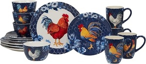 lot 62 image: Certified International 16 Piece Dinnerware
