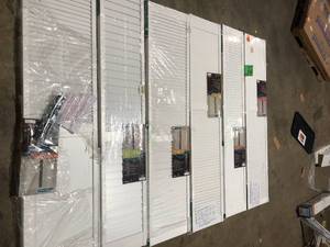 lot 34 image: Lot of Assorted Closet Doors Various Models and Conditions  Customer Returns See Pictures