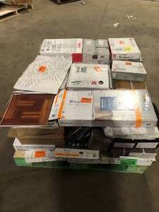 lot 35 image: Pallet of Mixed  Assorted Flooring Various Models and Conditions  Customer Returns See Pictures
