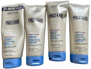 lot 247 image: John Frieda Frizz-Ease Shampoo & Conditioner, 10oz bottles, set of 2, Total of 4 bottles