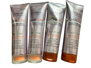 lot 242 image: LOral EverPure Sulfate-Free Color Care System shampoo and conditioner, 8.5oz bottles, Bundle of 2 Sets of Shampoo and Conditioners, Total of 4 Bottles