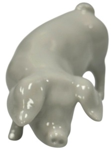 lot 260 image: vintage Royal Dux pig figurine, 3.5
