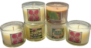 lot 387 image: Slatco & Co Mini Votive 1.6oz Candles, Bundle of 6 Candles