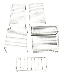 lot 455 image: Wire Shelving Bundle