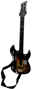 lot 300 image: Wireless Guitar Controller for Wii - Red Octane Guitar Hero World Tour