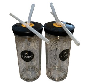 lot 507 image: Keurig Iced Beverage Tumblers, Lot of 2 Tumblers
